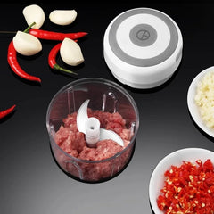 Mini Crusher Chopper USB Charging Garlic Mincer Electric Garlic Chopper