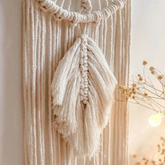 Macrame Dream Catcher Nordic Wall Tapestry Ramadan Decoration Home