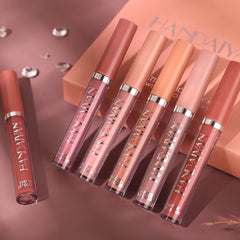 HANDAIYAN Set of 6 NonStick Cup Liquid lipstick , Long-Lasting Lip Gloss