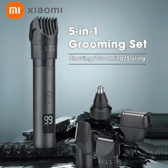 Body Beard Hair Trimmer for Men 5 IN 1 Rechargeable Cordless Electric