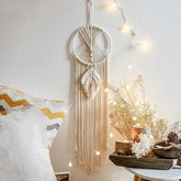 Macrame Dream Catcher Nordic Wall Tapestry Ramadan Decoration Home
