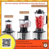 Customized Heavy Duty 8 in 1 Multifunctional Blender in Stock Multi Purpose Juicer