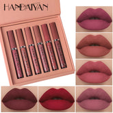 HANDAIYAN Set of 6 NonStick Cup Liquid lipstick , Long-Lasting Lip Gloss
