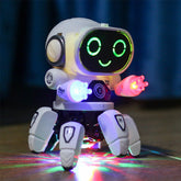 Children Robot Electric Robot Robot Six Claws Plastic Intelligent Dancing