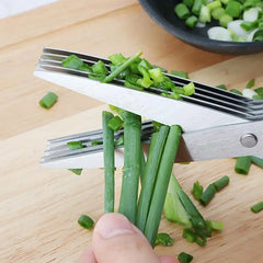 Multi Layer Scissor Kitchen Shears 5 Blade