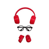 Labubu Doll Shoes and Headphone For 15-17cm