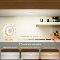 USB Rechargeable LED Night Light Motion Sensor Magnetic Wireless Lamp,