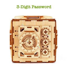 Robotime Rokr 123Pcs Treasure Box Creative 3D Wooden Puzzle Game Assembly Toys Chris Gift For Children Adults Teens Dropshipping