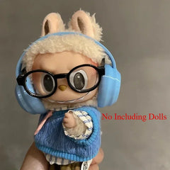 Labubu Doll Shoes and Headphone For 15-17cm