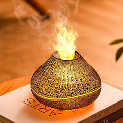 Volcanic Lava Crack Aromatherapy Diffuser with Humidifier Night Light
