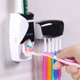 Bathroom Accessories Automatic Toothpaste Dispenser Dust-proof Toothbrush