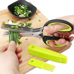 Multi Layer Scissor Kitchen Shears 5 Blade