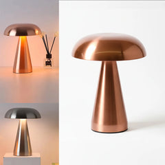 Mushroom Table Lamp Touch Lamps Rechargeable