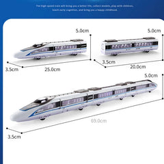 Children's Alloy High Speed Train Model Toys