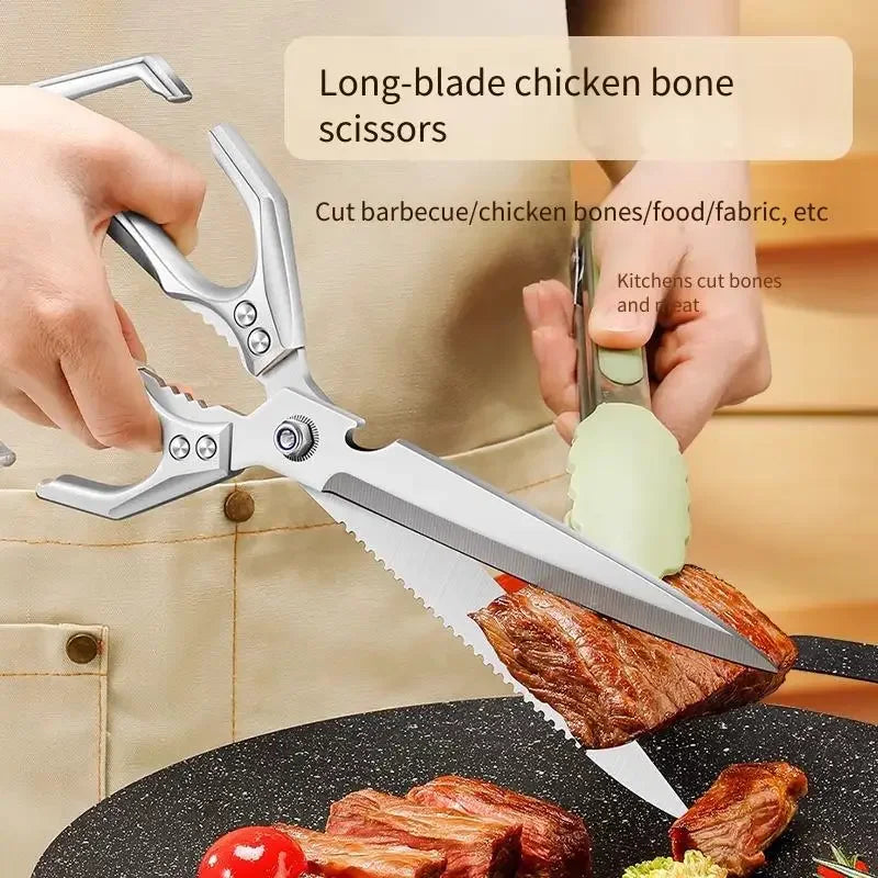 New Multifunctional Stainless Steel Poultry Bone Scissors