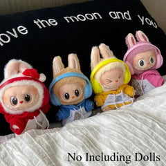Labubu Doll Shoes and Headphone For 15-17cm