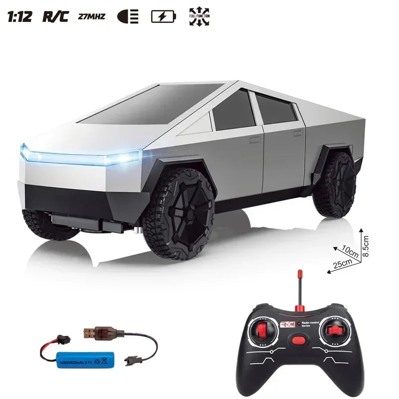 RC Cybertruck Pickup 4WD Off-Road Remote Control Car,