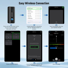 Wireless Lavalier Microphone Transmitter