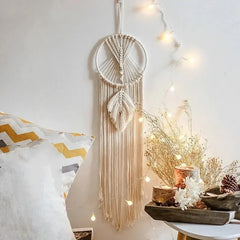 Macrame Dream Catcher Nordic Wall Tapestry Ramadan Decoration Home