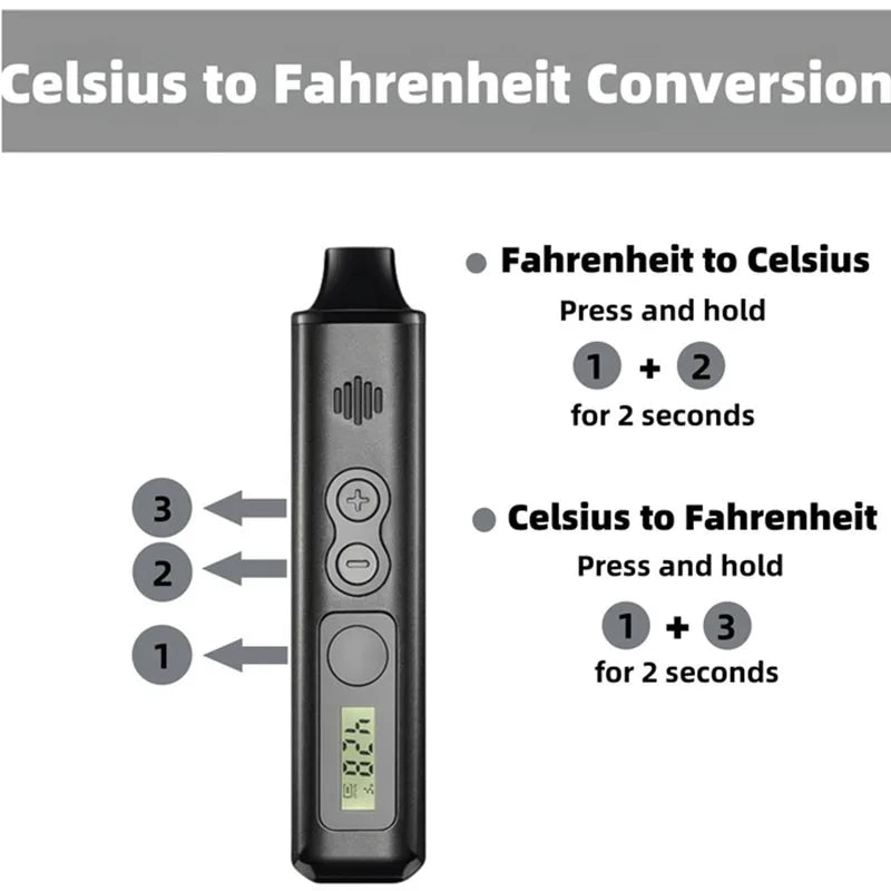 ANIX TAURUS Dry Herb Vaporisers Ceramic Heating Chamber