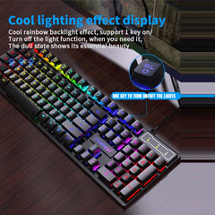 Keyboard Wired Gaming Keyboard for Laptop Desktop