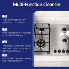 Kitchen Grease Cleaner Degreaser Oil Stain Remover Multi Purpose Cleaning Spray