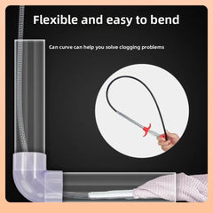 Opens Clogging of Sewage Pipe Cleaning Tool Drain   أداة تنظيف أنابيب الصرف الصحي لفتح الانسدادات