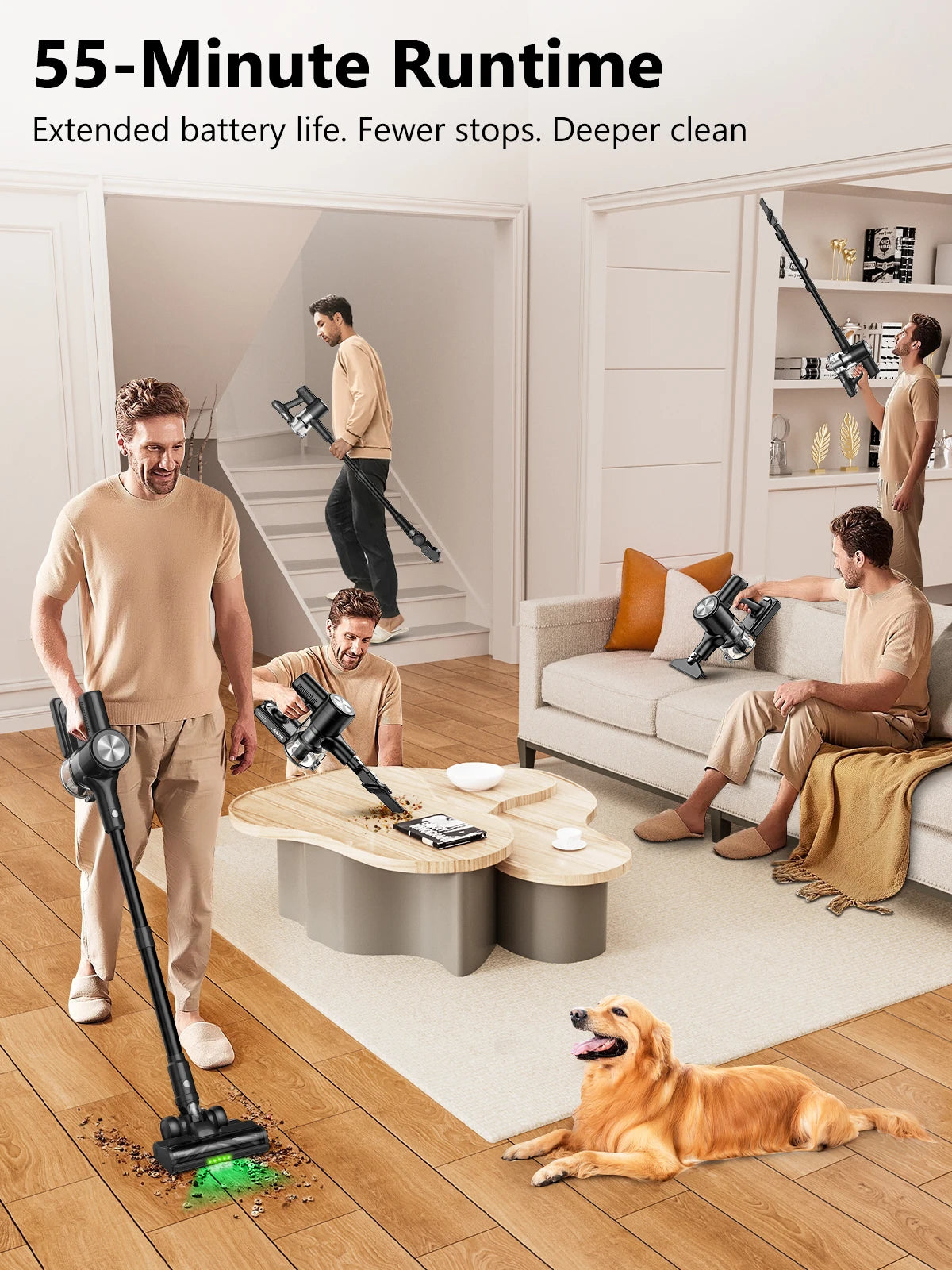 DENX - Cordless Vacuum Cleaner