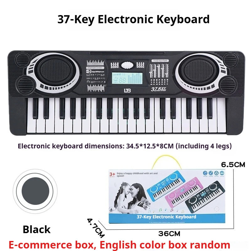 Children's 37-key Electronic Musical Instrument Music Electric Piano Toy