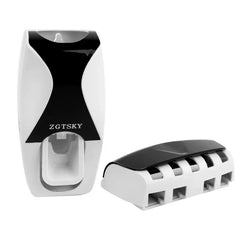 Bathroom Accessories Automatic Toothpaste Dispenser Dust-proof Toothbrush