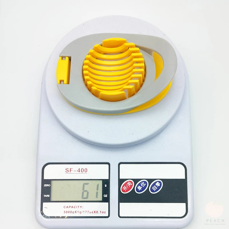 Stainless Steel Multi-purpose Egg Cutter Light and Convenient Creative Egg Slicer
