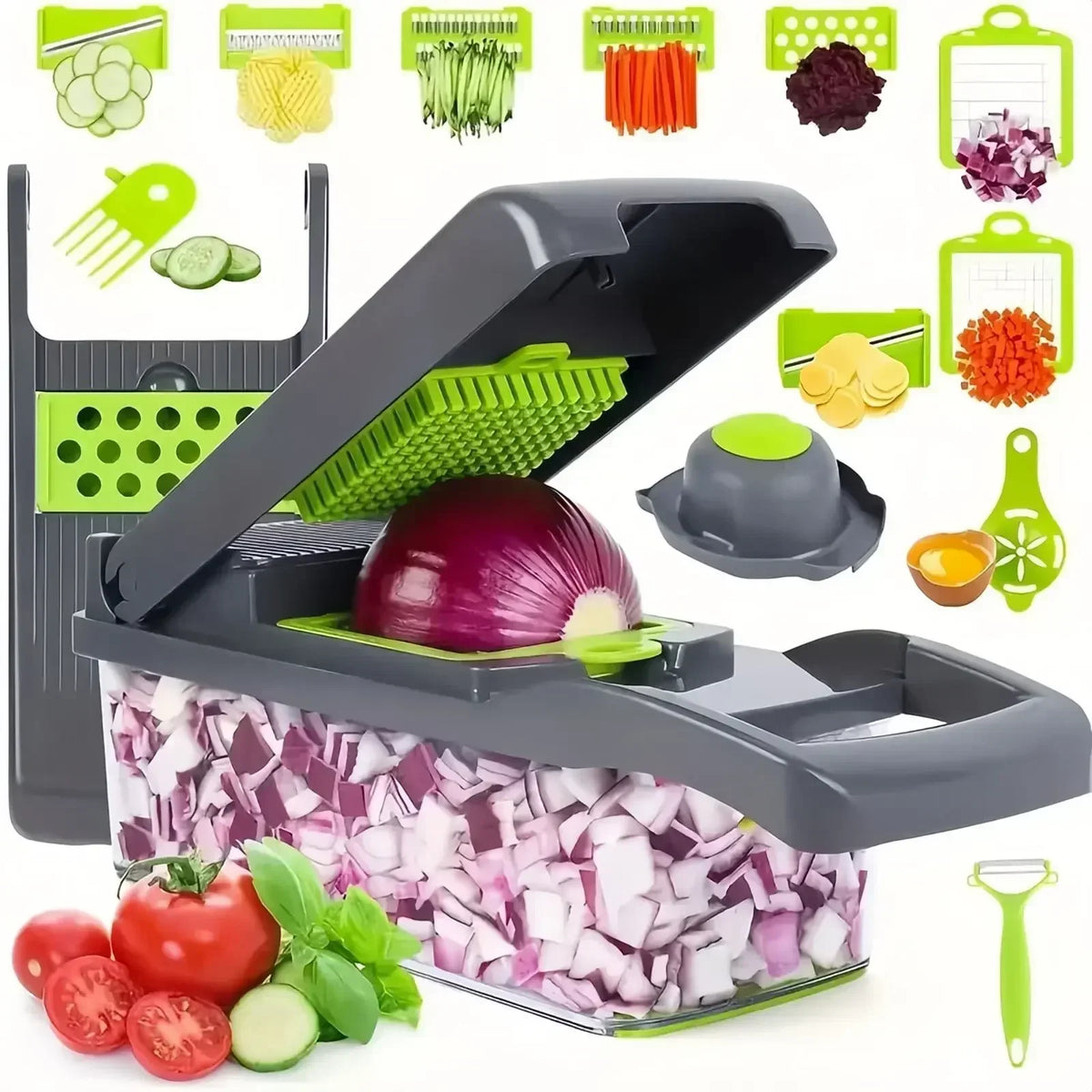 Slicer for Kitchen - Vegetable Chopper