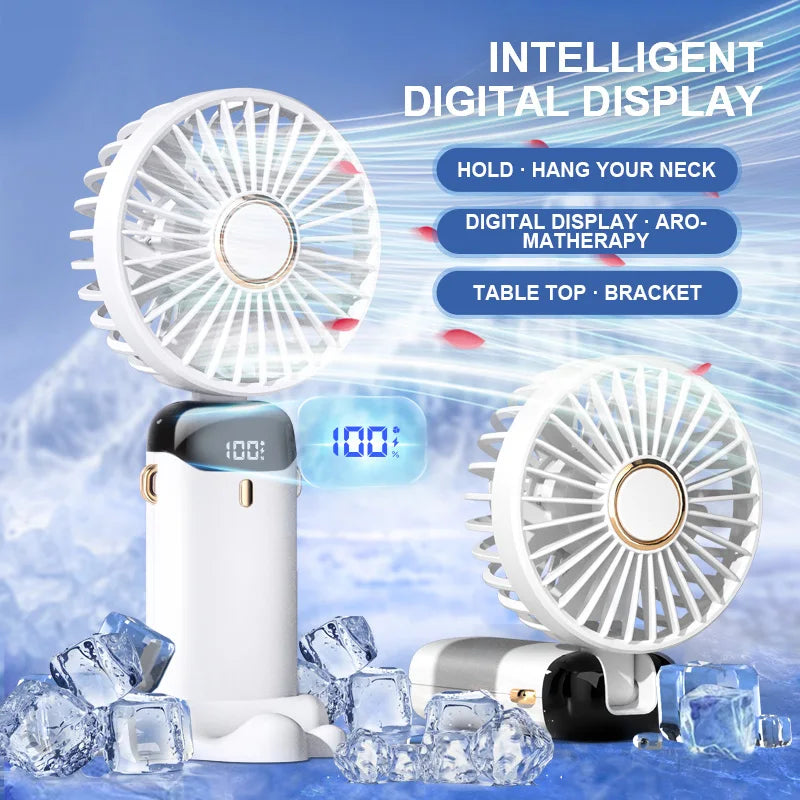 Electric Handheld Fan Portable Mini Fan