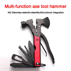 Multi-function Axe Tool Hammer/Sixteen in One Folding Multi-function Axe Hammer Emergency Tool