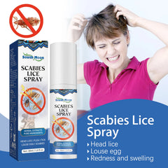 Lice Removal Spray Natural Ingredients Deeply Clean Hair Roots
