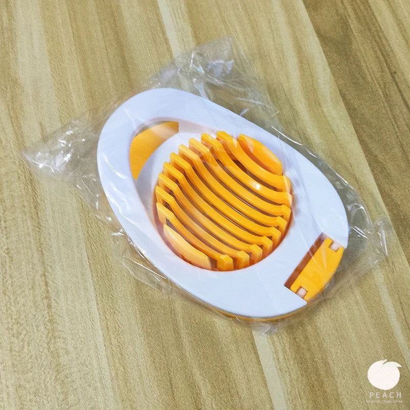 Stainless Steel Multi-purpose Egg Cutter Light and Convenient Creative Egg Slicer