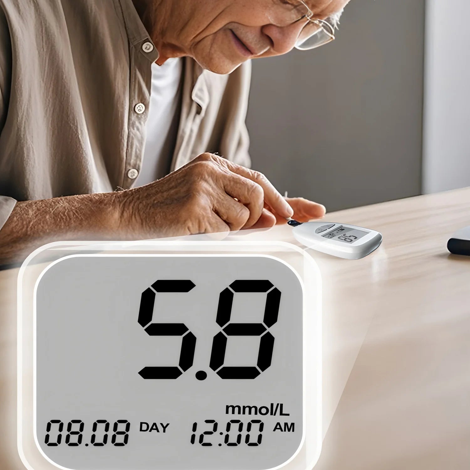 Blood Glucose Meter Glucometer Kit