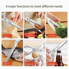 New Multifunctional Stainless Steel Poultry Bone Scissors