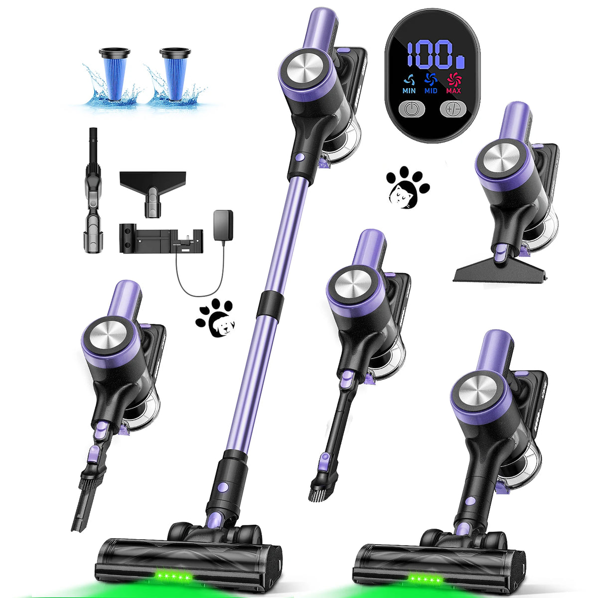 DENX - Cordless Vacuum Cleaner