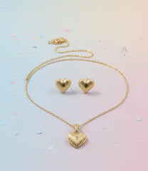 Heart Pendant Set